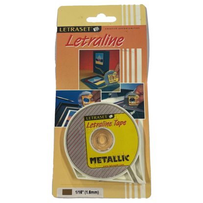 Hobbytape Metallic 1,6mm Gull
