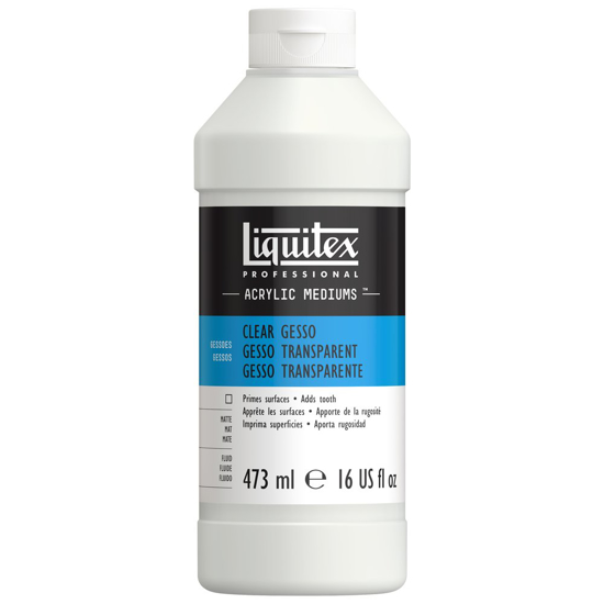 Liquitex Gesso - Clear, 473 ml