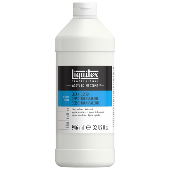 Liquitex Gesso - Clear, 946ml