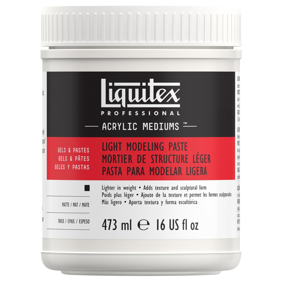 Liquitex Gel - Light Modeling Paste, 473 ml