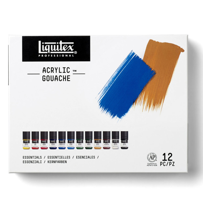 Liquitex Acrylic Gouache (matt) Essentials Set